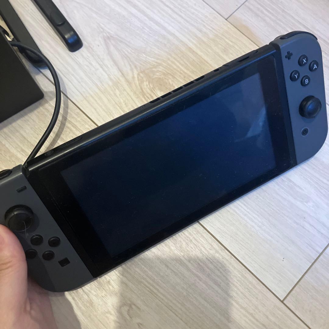 H*️様 Nintendo Switch 本体 グレー 付属品一式