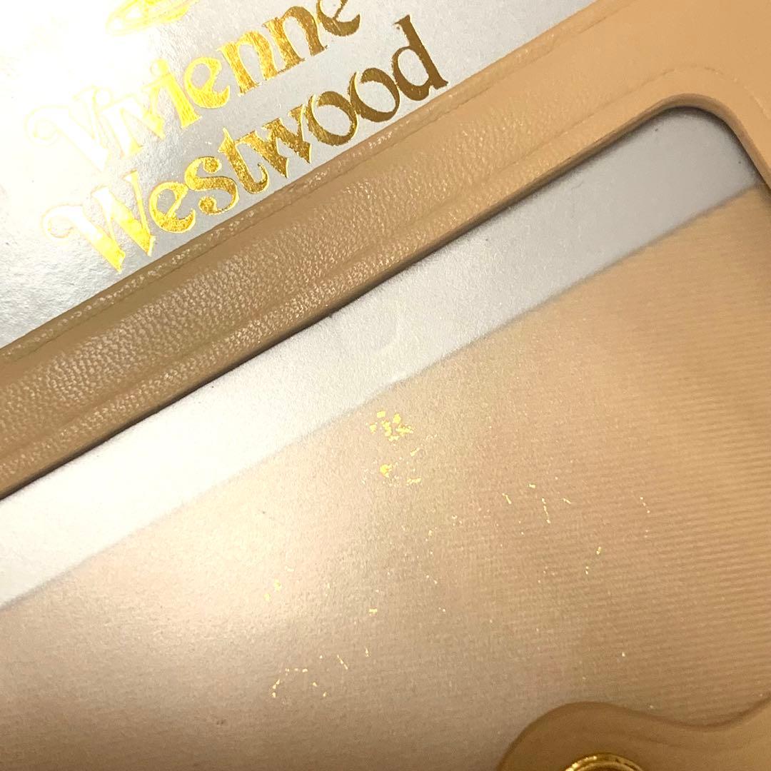 viviennewestwood ヴィヴィアン　ピンク三つ折り財布 ユニセックス