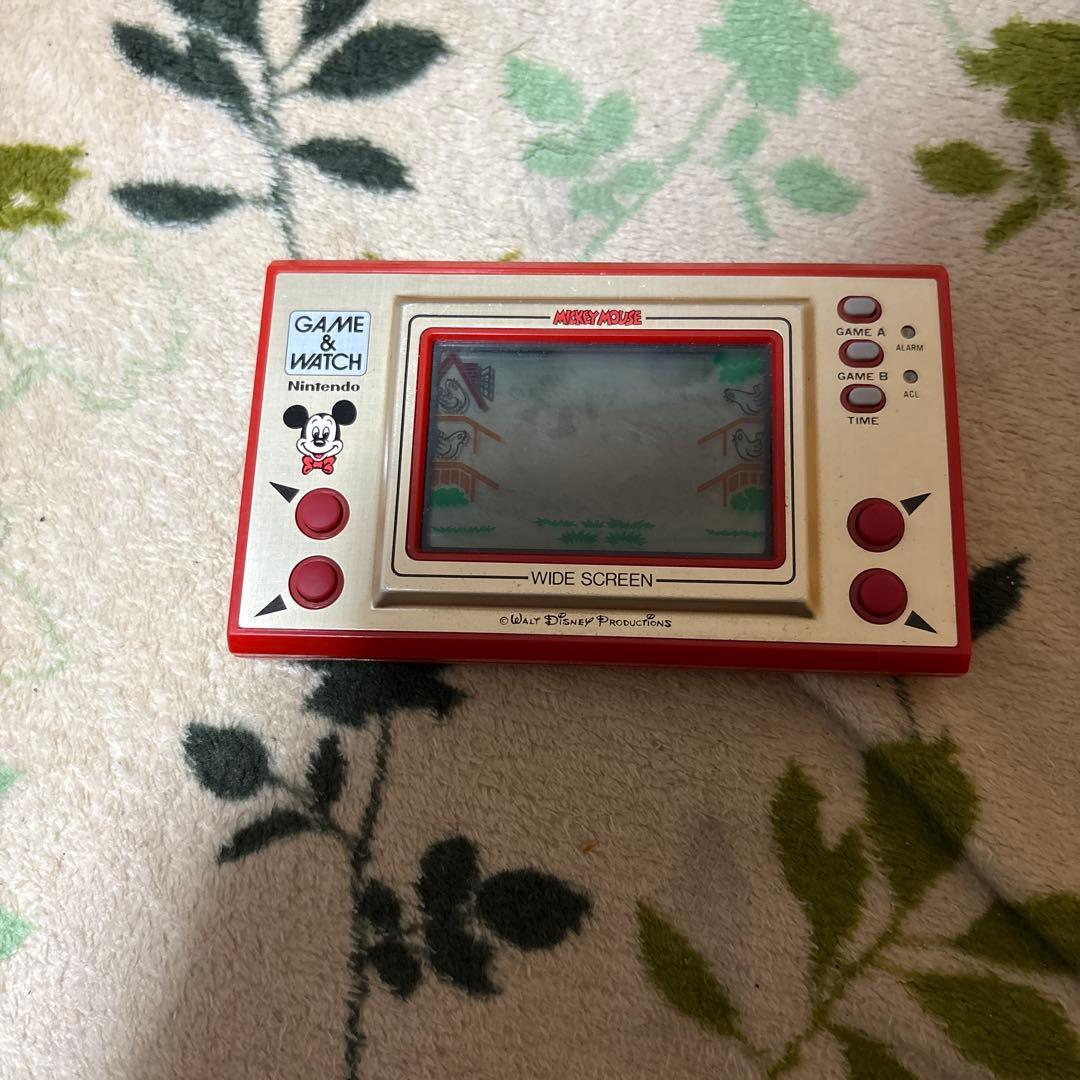 任天堂　ゲームウォッチ　ミッキーマウス