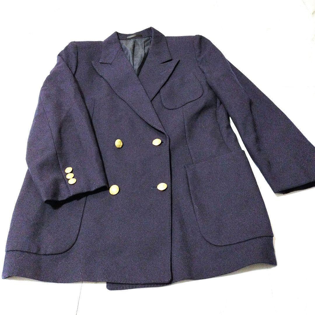 専用！Burberry's バーバリー ダブルブレストブレザー 紺ウール金釦 L