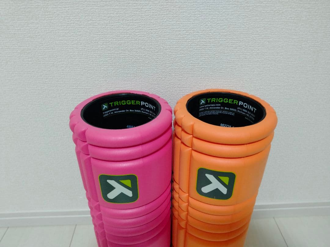トリガーポイント フォームローラー ピンク　オレンジ　2個セット