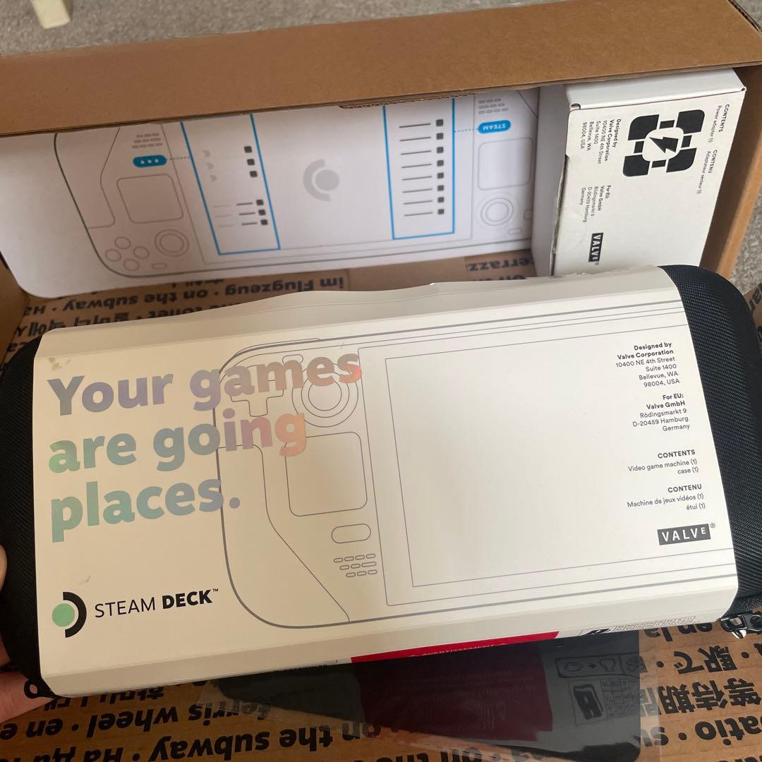 h*g様 Steam Deck lcd 512GBゲーム機 本体 + ケース