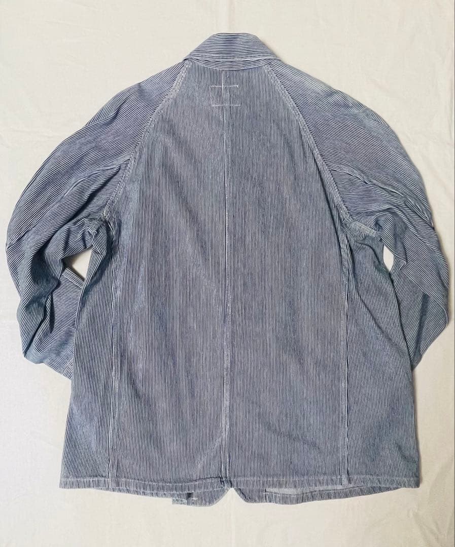 00's POST O'ALLS ストライプカバーオール