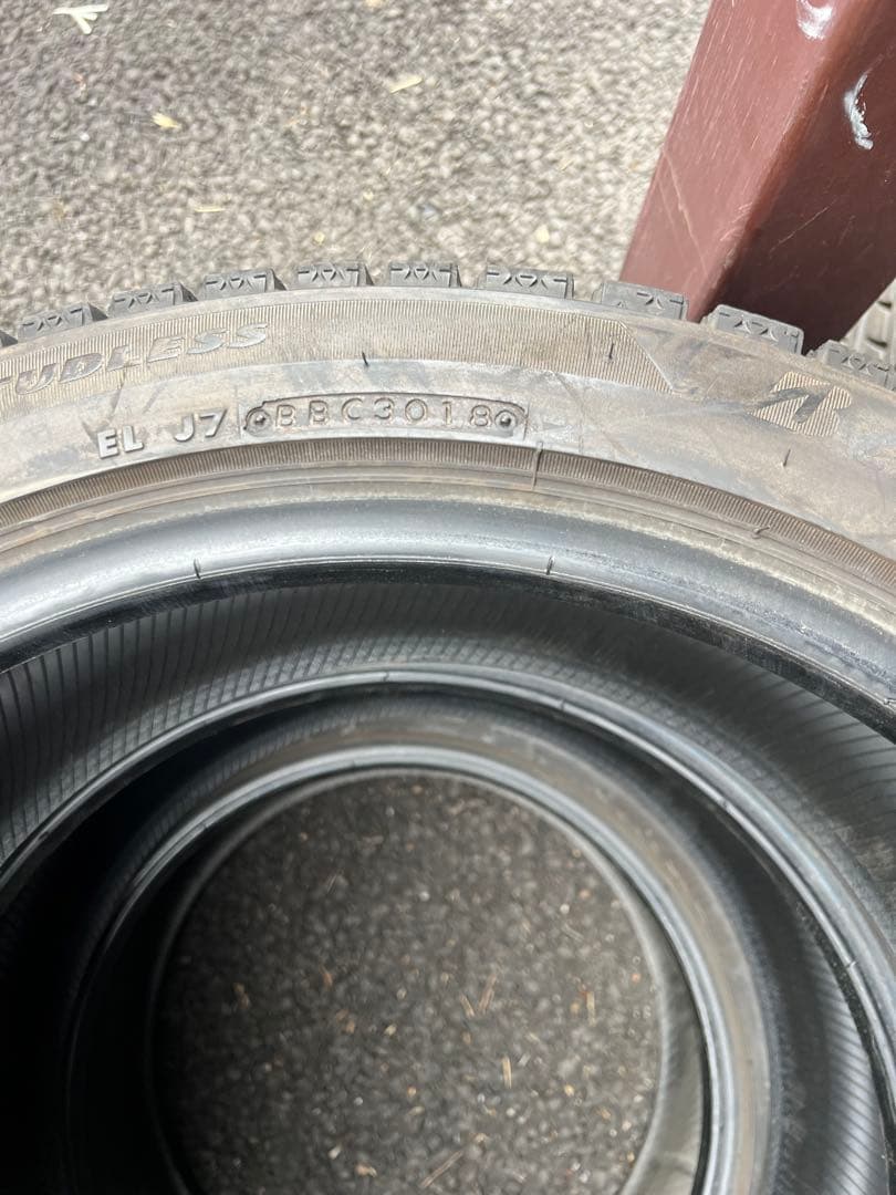 225/45R18, ブリッジストン,2018年,2本