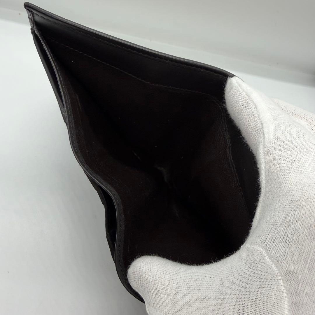 【美品】 GUCCI グッチ GG ジャガード 折り財布 w3