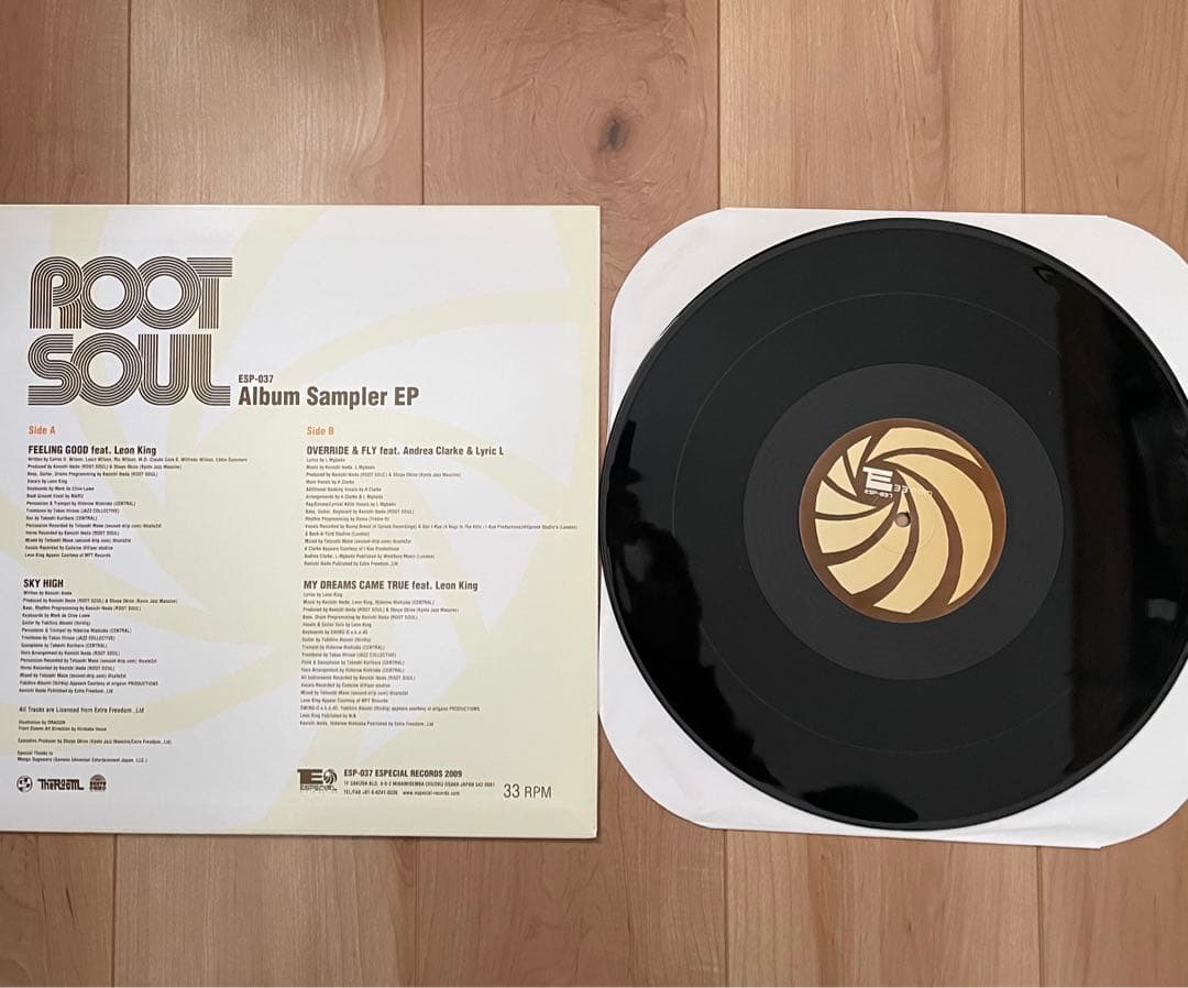 root soul album sampler ep レコード