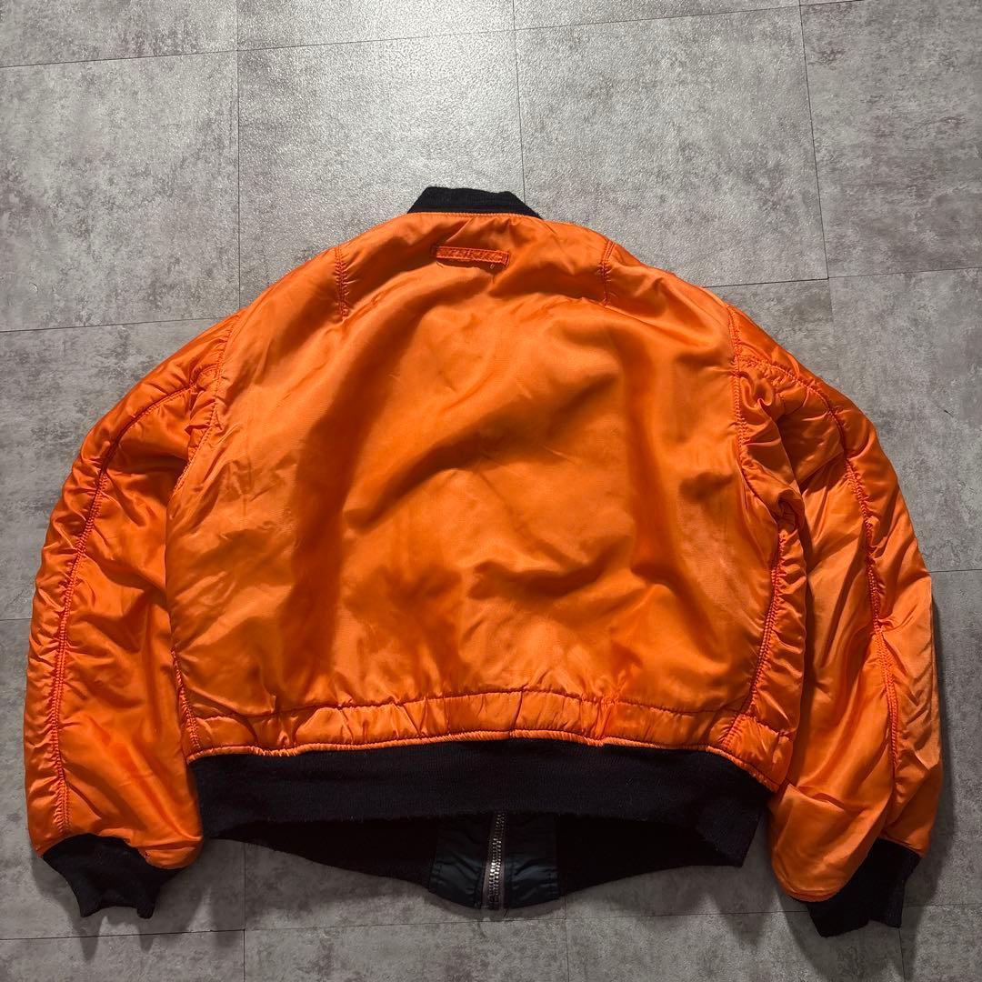 70s〜80s alpha USA製　reversible ma-1 jkt