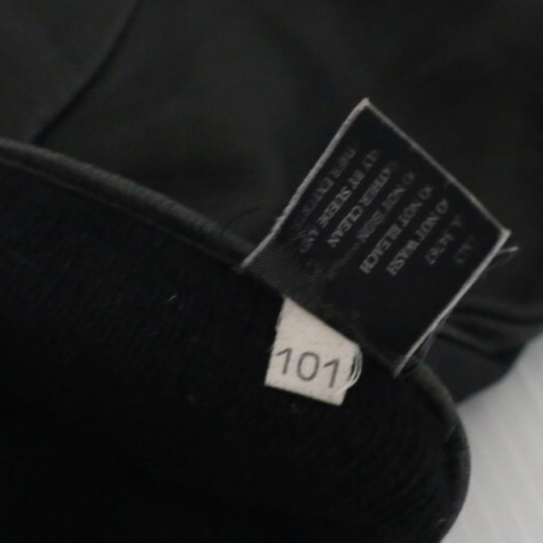 小物 90s PRADA nylon leather glove