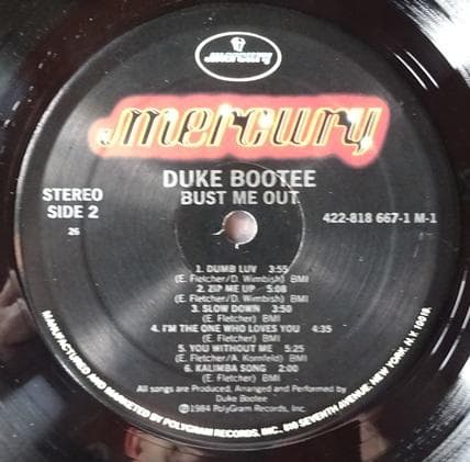 洋楽 DUKE BOOTEE/BUST ME OUT (US LP)