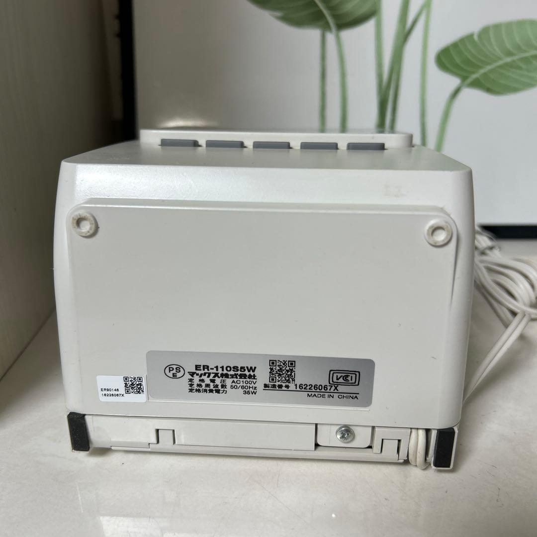 MAX ER-110S5Wタイムレコーダー通電確認のみ