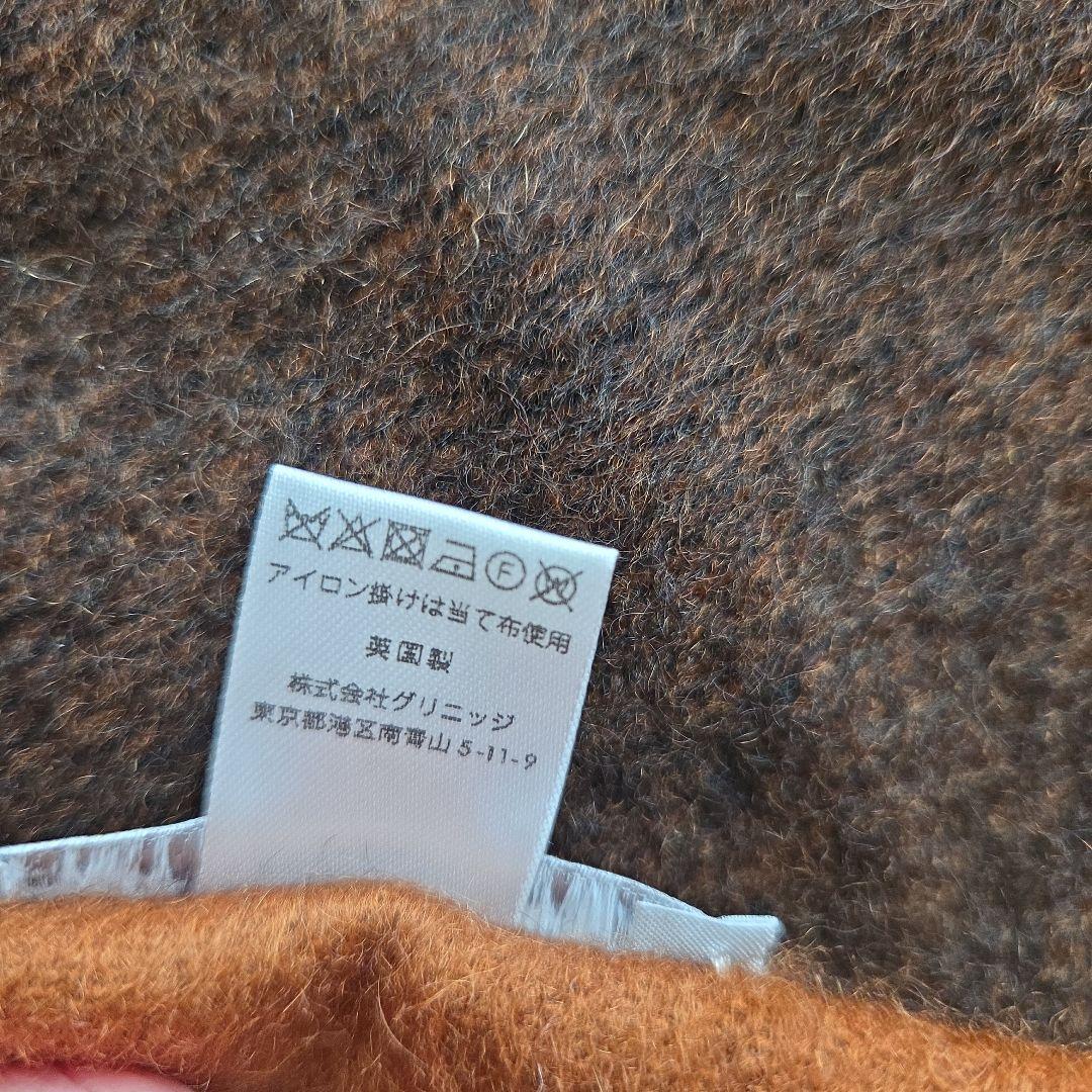 ジョシュアエリス　大判ストール　カシミヤ グリニッジタグ