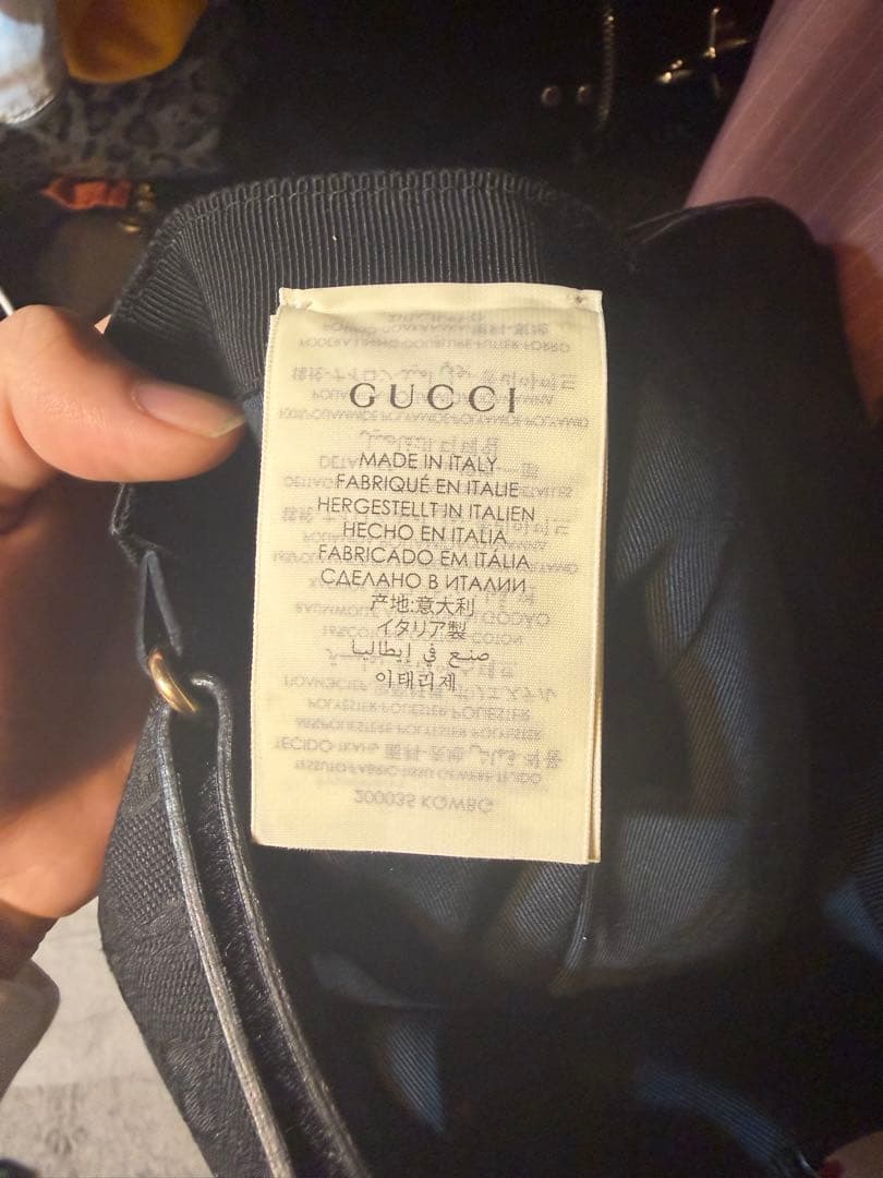 GUCCI ブラック キャップ M