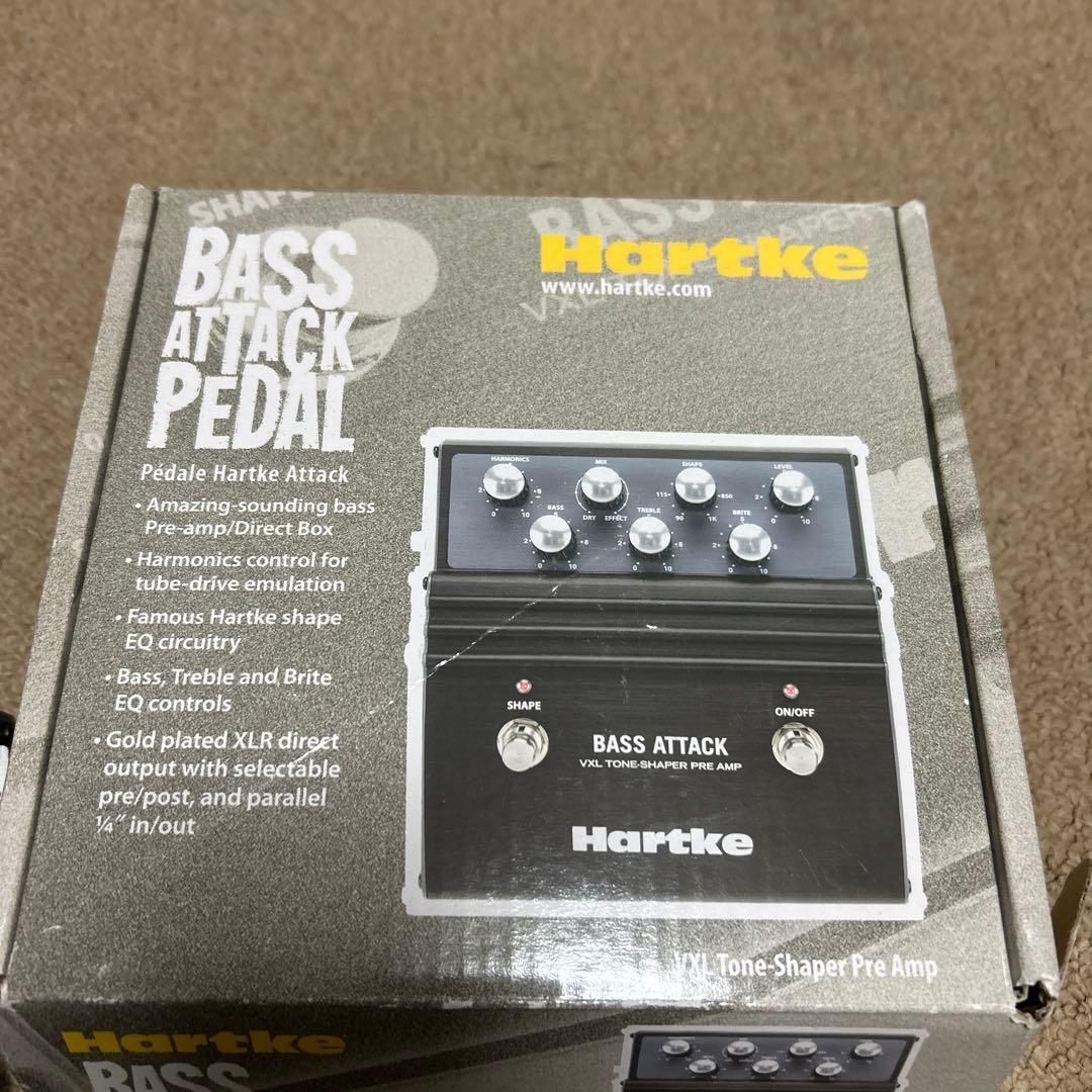 Hartke BASS ATTACK VXL Tone-Shaper プリアンプ