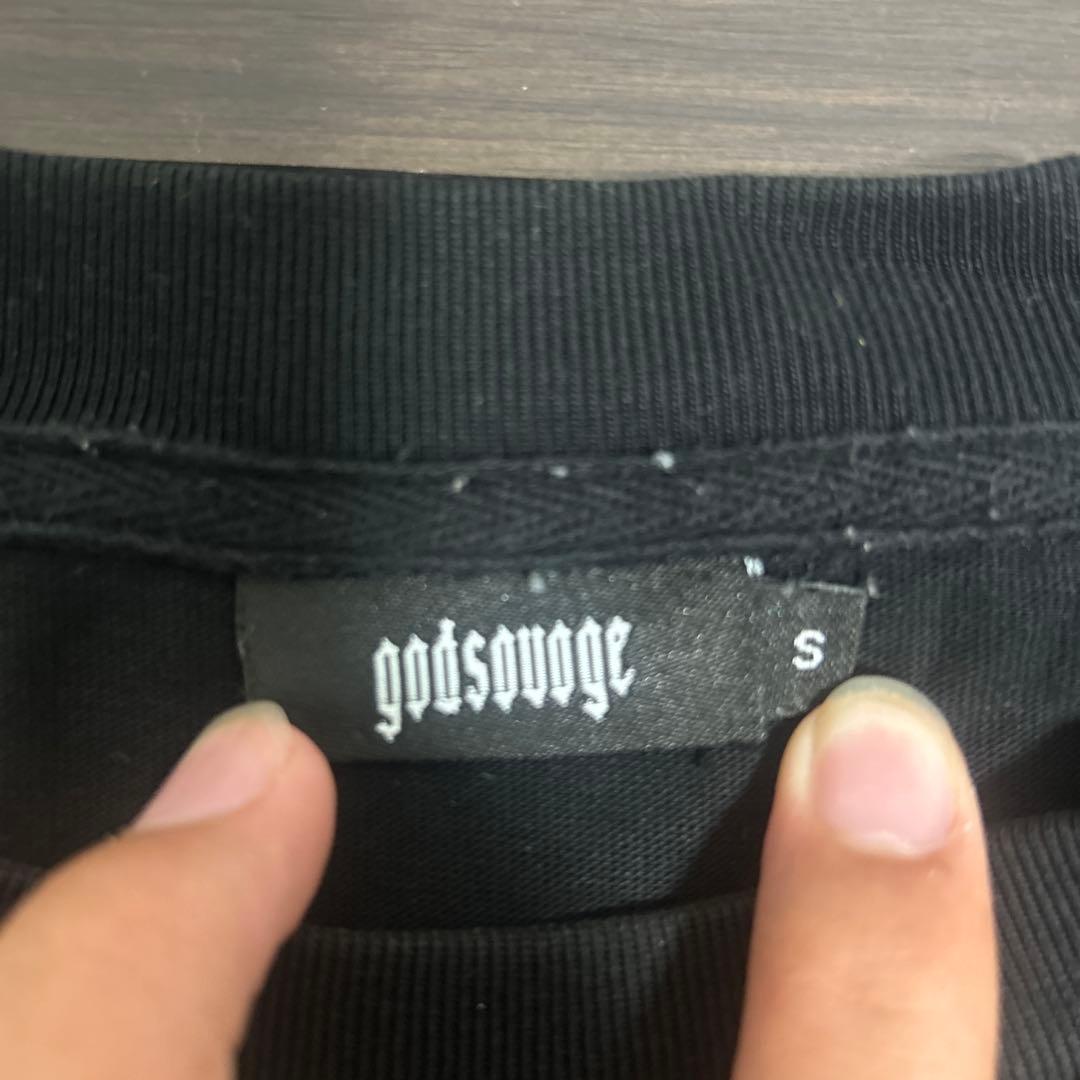 godsavage ブラック セットアップ Sサイズ
