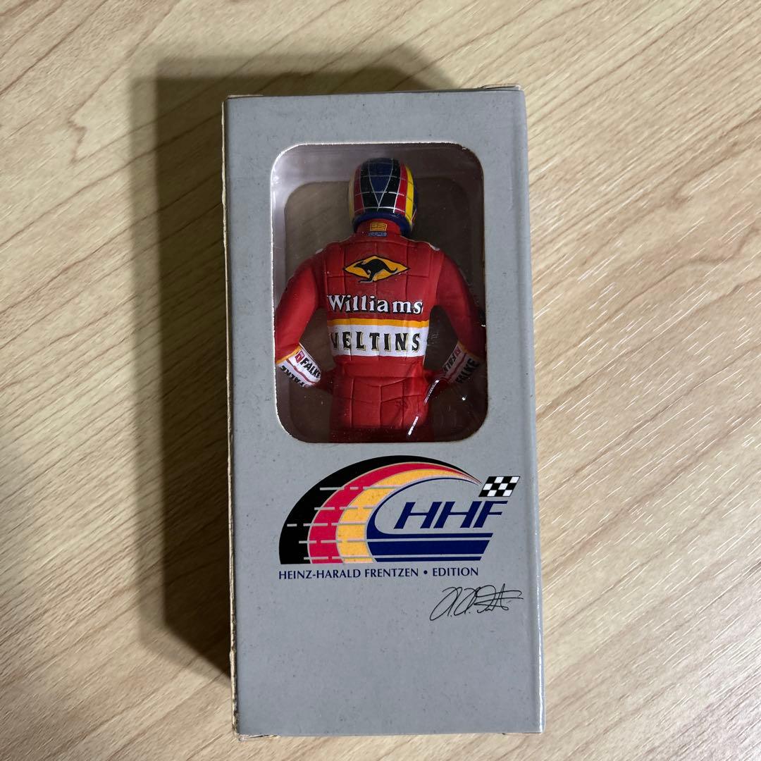 HHF 1/43 ハインツ ハラルド フレンツェン フィギュア F1 ドライバー