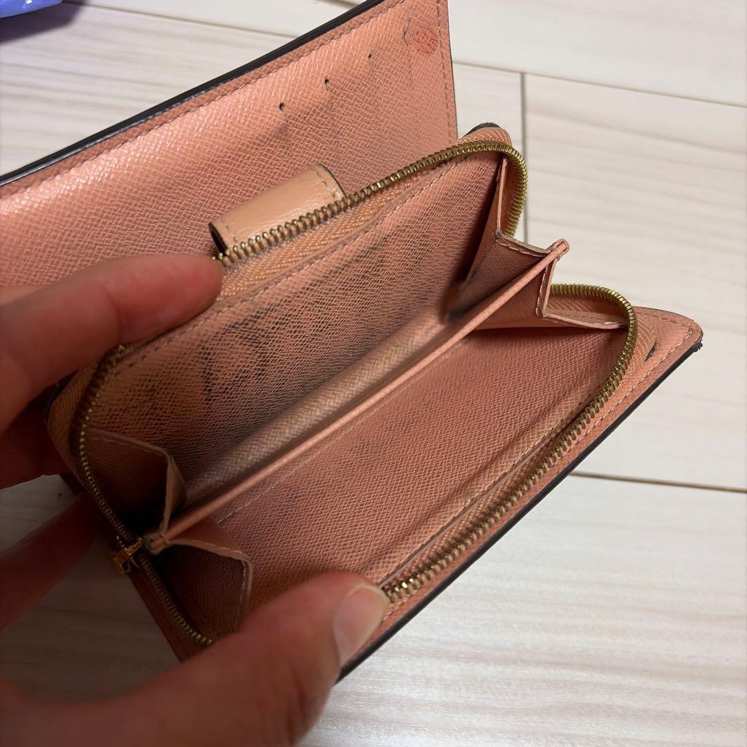 Louis Vuitton 二つ折り財布 ダミエ