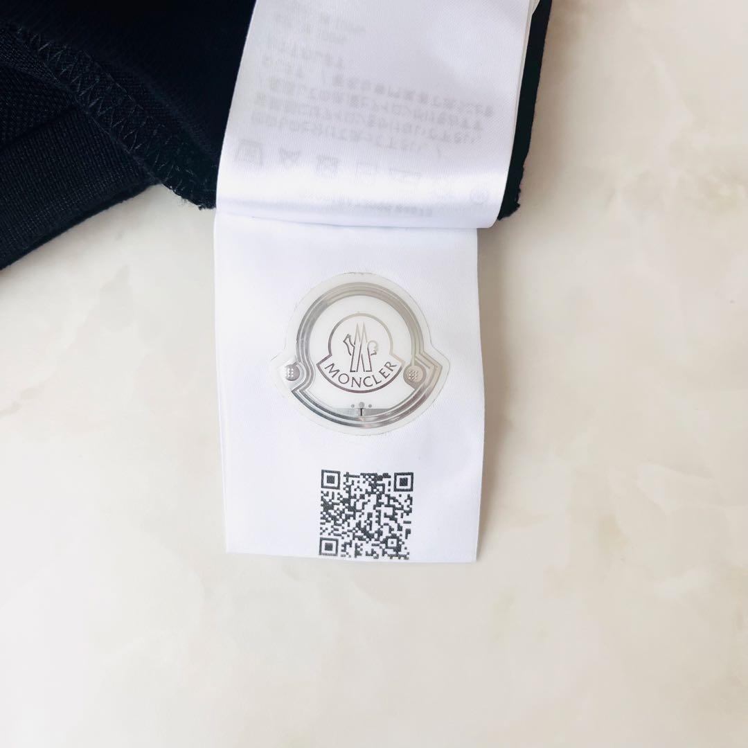 MONCLER モンクレール ポロシャツ XS ブラック 綿100% ゴルフ