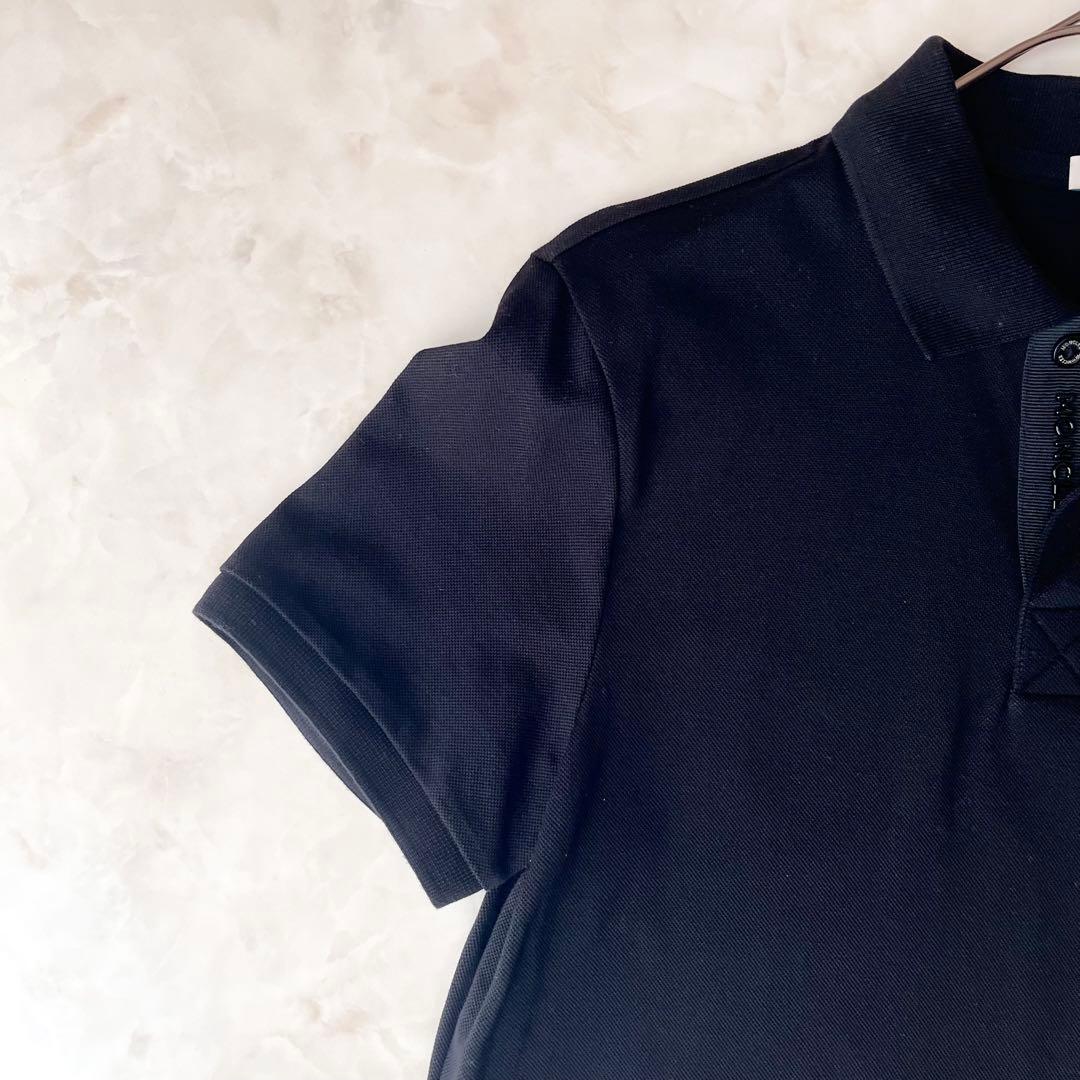 MONCLER モンクレール ポロシャツ XS ブラック 綿100% ゴルフ