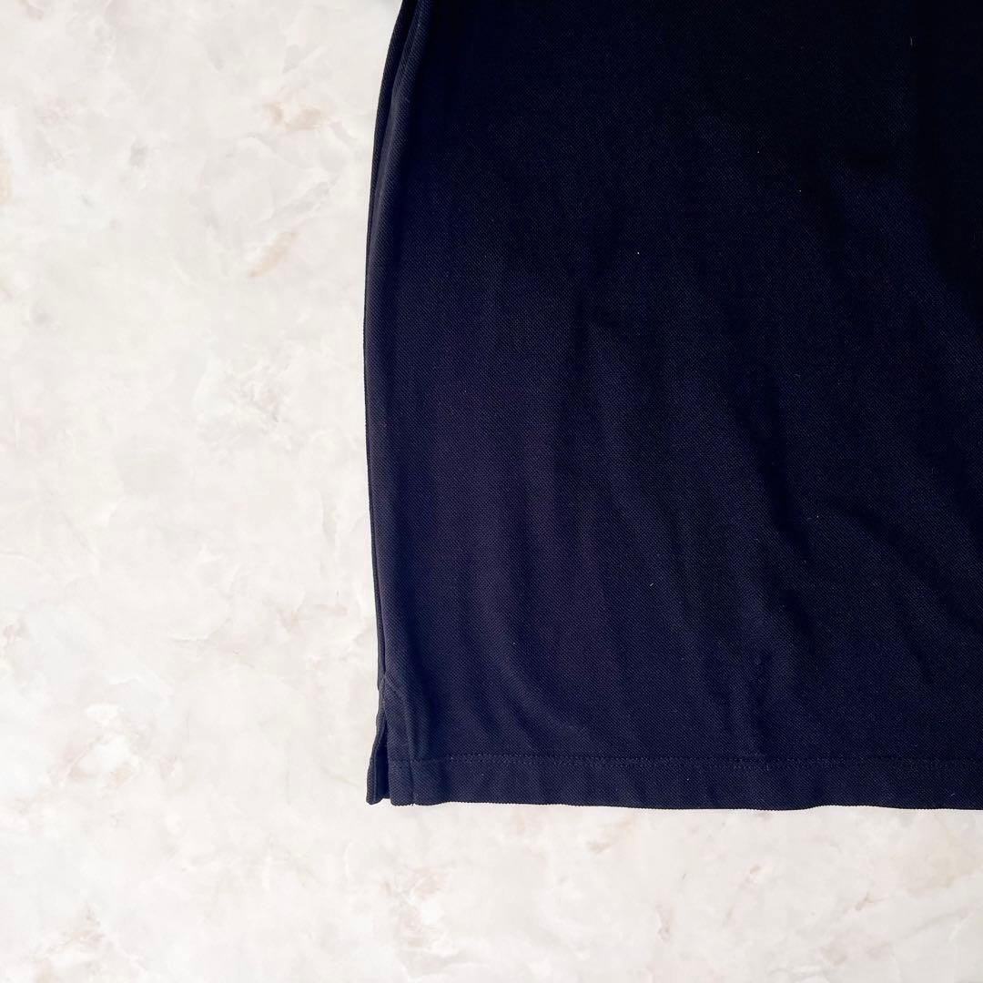 MONCLER モンクレール ポロシャツ XS ブラック 綿100% ゴルフ