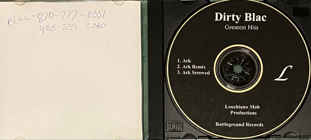 洋楽 G-RAP DIRTY BLAC