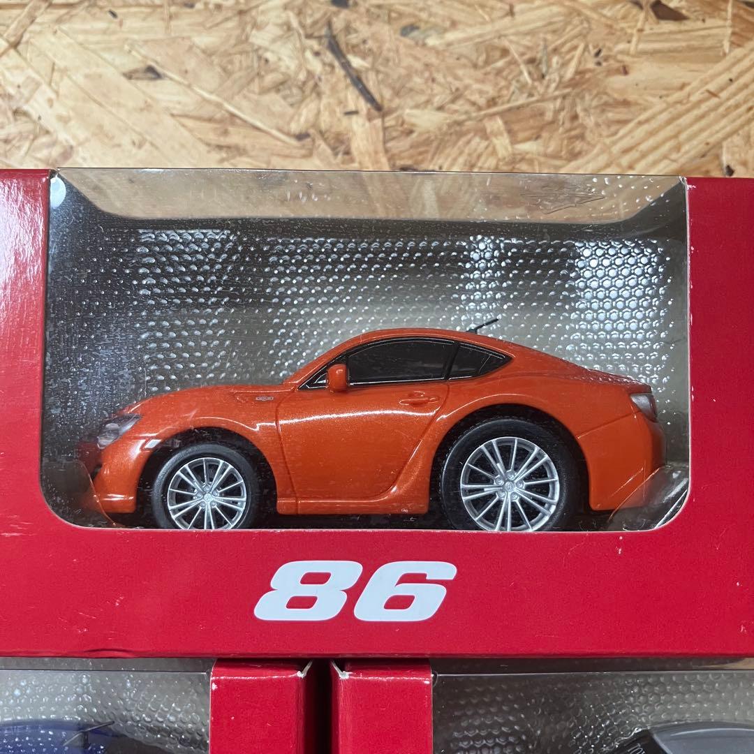 トヨタ 86 プルバックカー ミニカー 7色セット