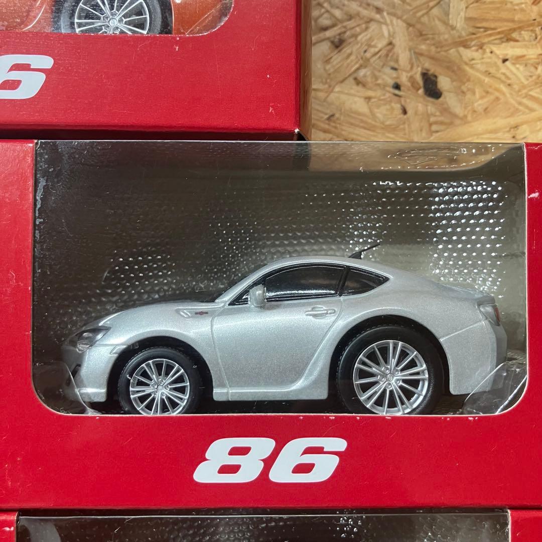 トヨタ 86 プルバックカー ミニカー 7色セット
