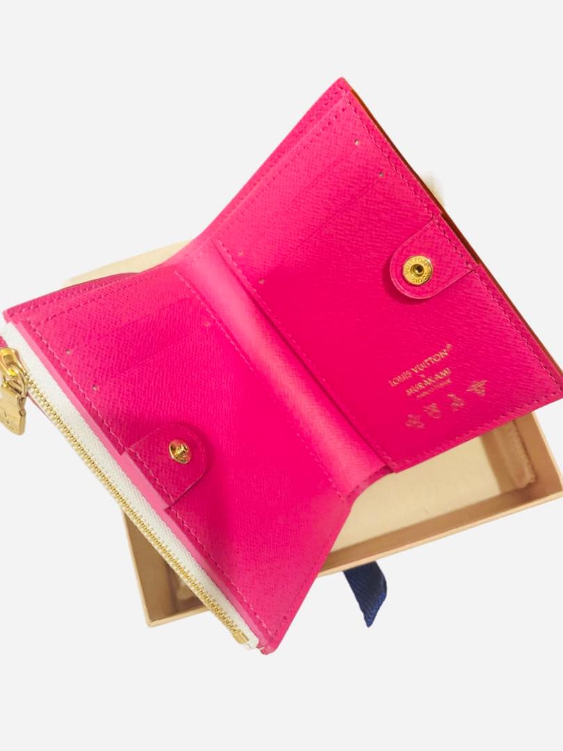 新品 LV×TM ポルトフォイユ・リサ M27736 マルチカラー 村上隆 財布
