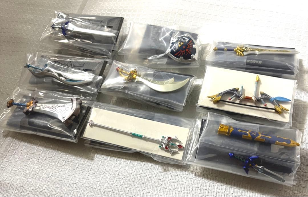ゼルダの伝説 ウェポンコレクション 武器 盾 9種 全種 コンプリート コンプ③