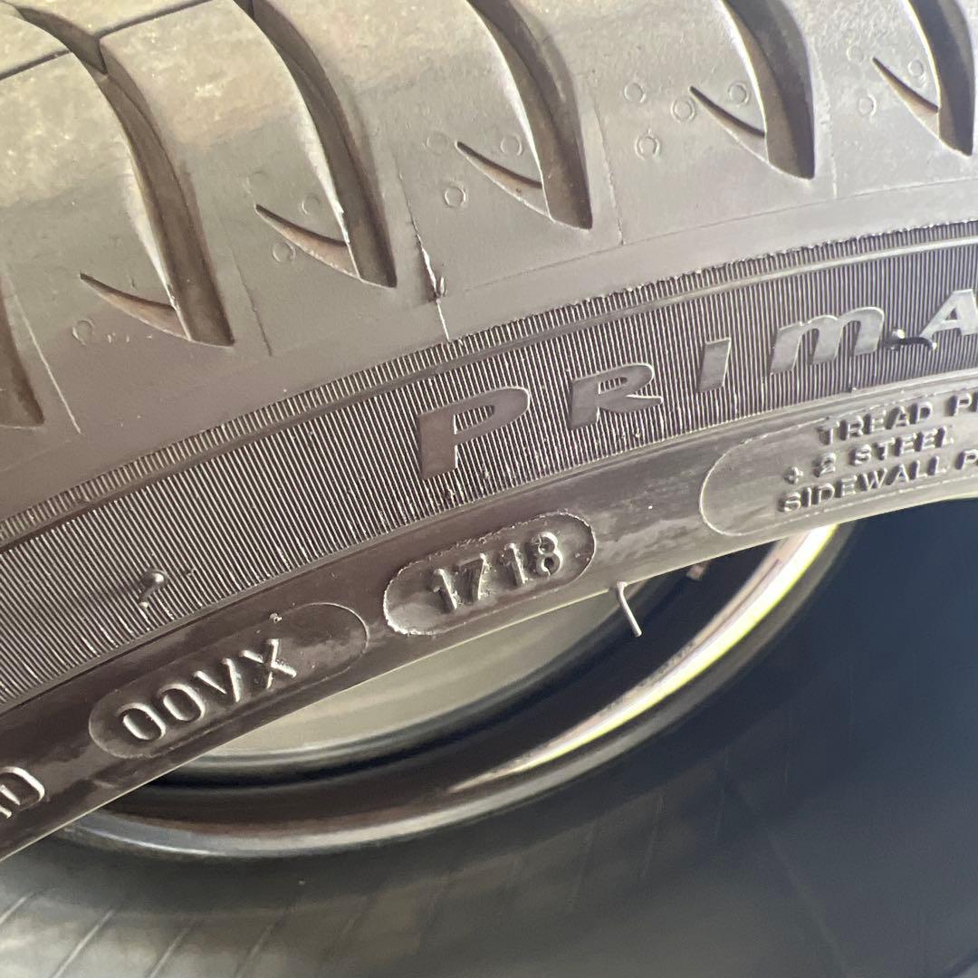 送料込み 275/35R19 ミシュラン プライマシー3 サマータイヤ　セット