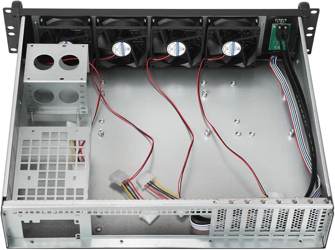 2U ATX ラックマウントシャーシ奥行13.38 Flex