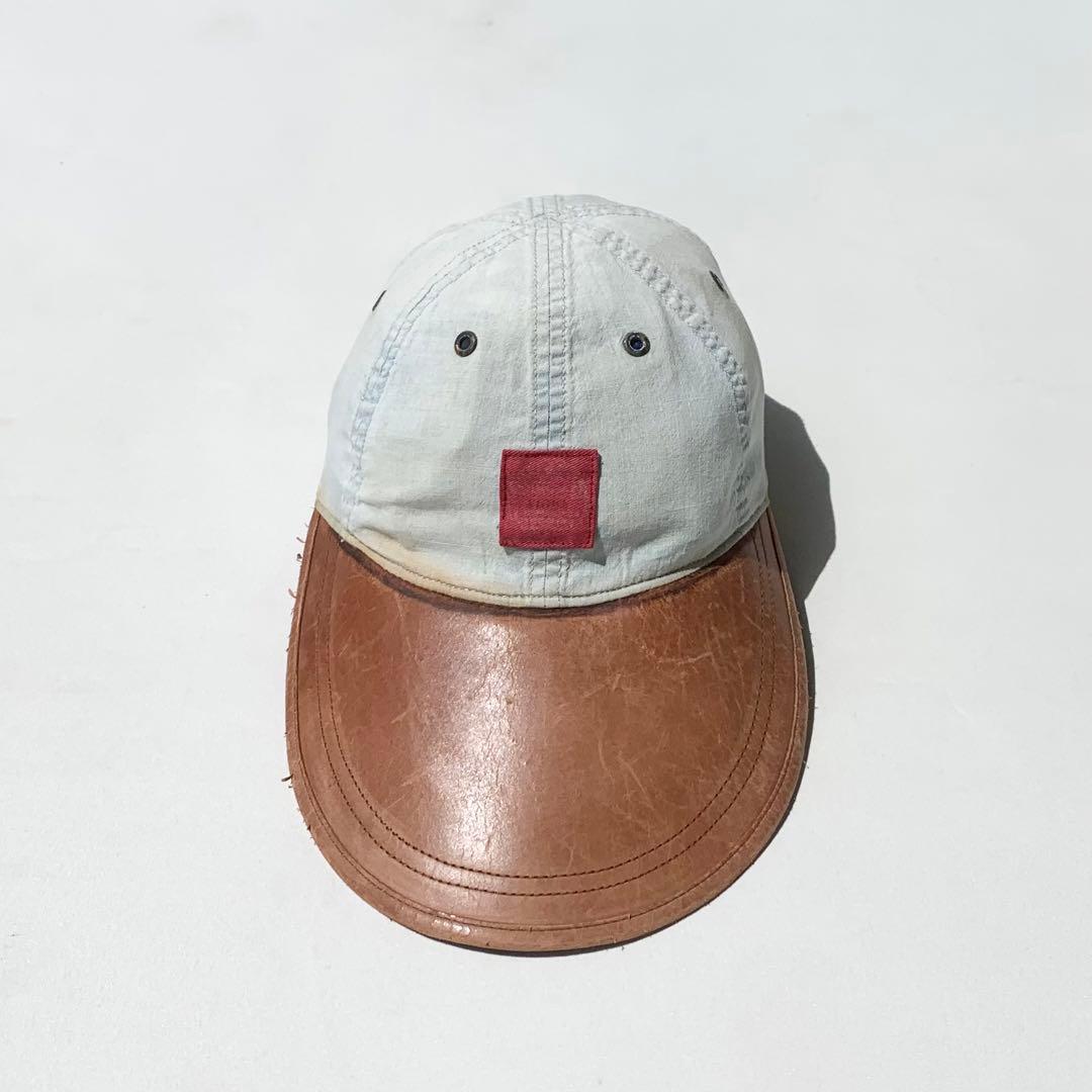 -RUGBY RALPH LAUREN- LONG BILL CAP Mサイズ