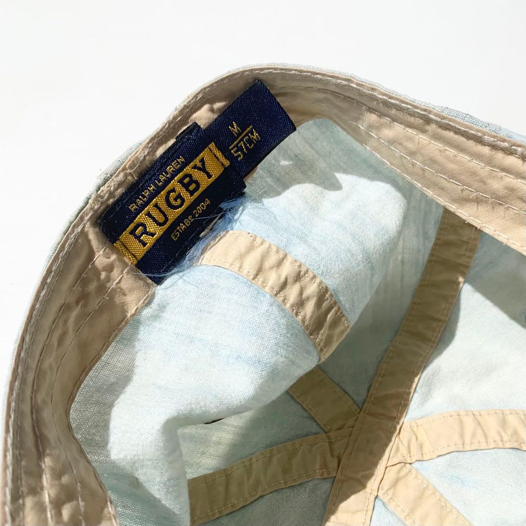-RUGBY RALPH LAUREN- LONG BILL CAP Mサイズ