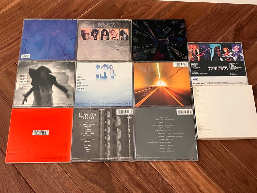 邦楽 Luna sea 11 set cd & dvd