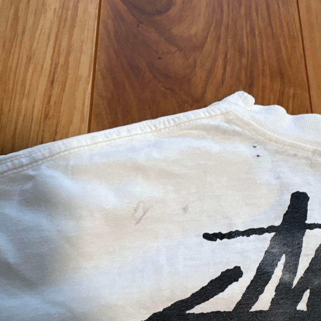 OLD STUSSY 黒タグ 80'S スカル usa製 Lサイズ
