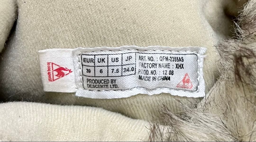 ANNA SUI アナスイ× le coq sportif 蝶々 スノーブーツ