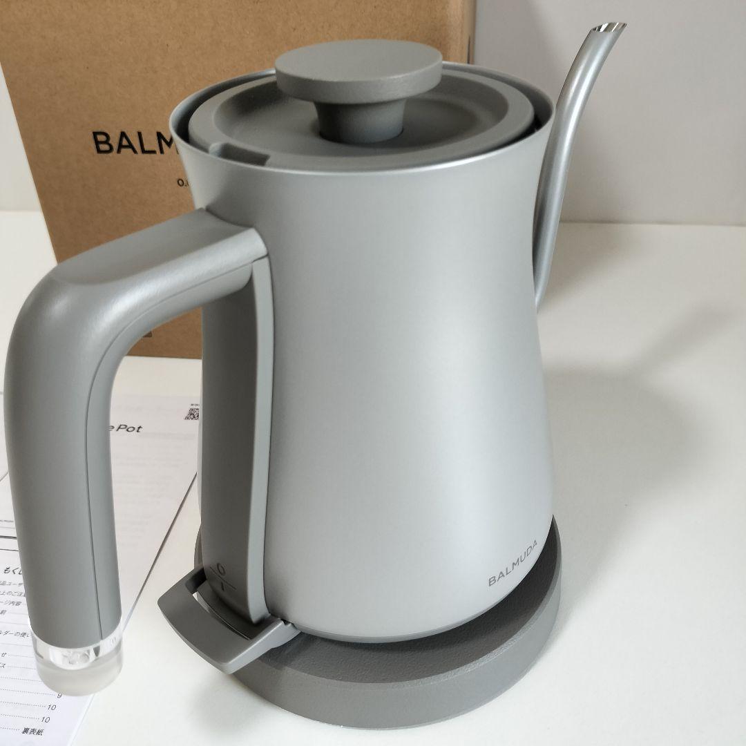 【未使用に近い】BALMUDA　バルミューダ　電気ケトル　シルバー　1337