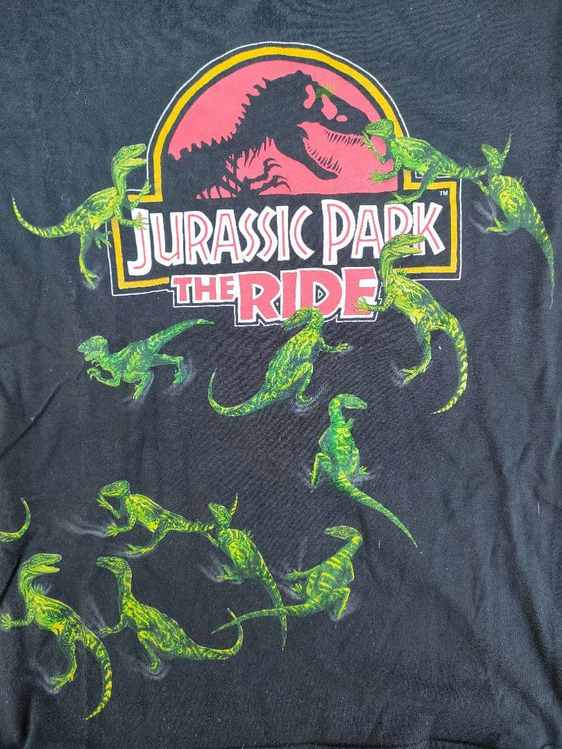 90s jurassic park t 総柄 激レア