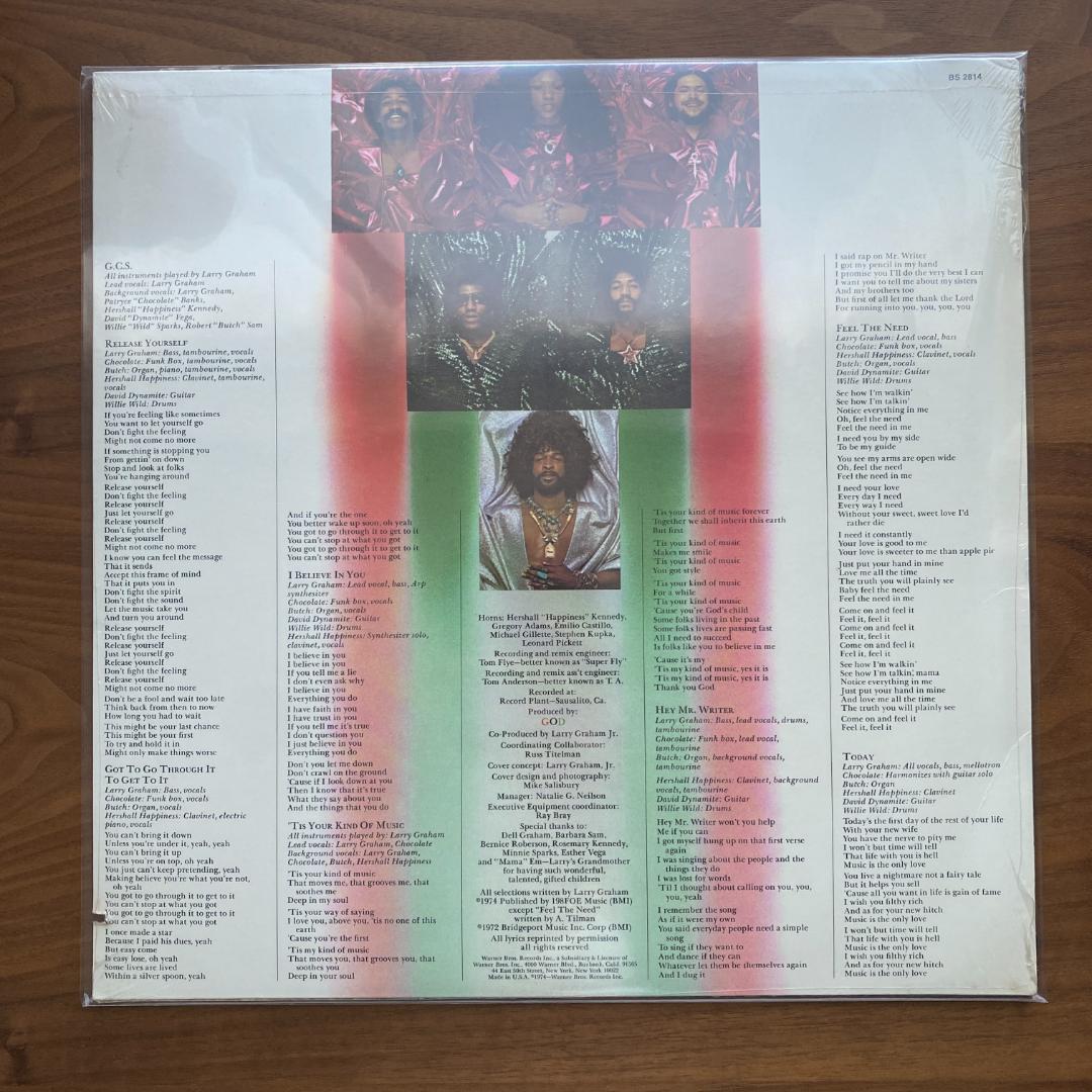 LP Graham Central Station Release USシールド
