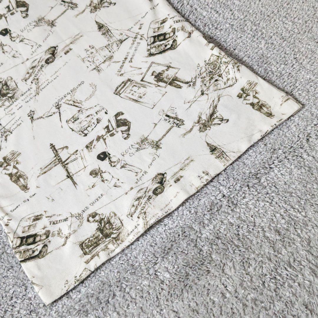 フレッドペリー　半袖ポロシャツ　ノワート別注　コラボ　希少なデザイン　アイボリー