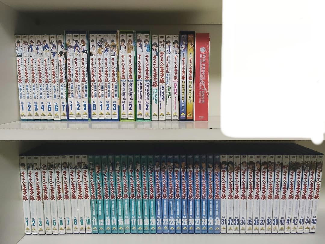 テニスの王子様 アニメDVD TV版+全国大会編全巻／劇場版 OVA まとめ売り