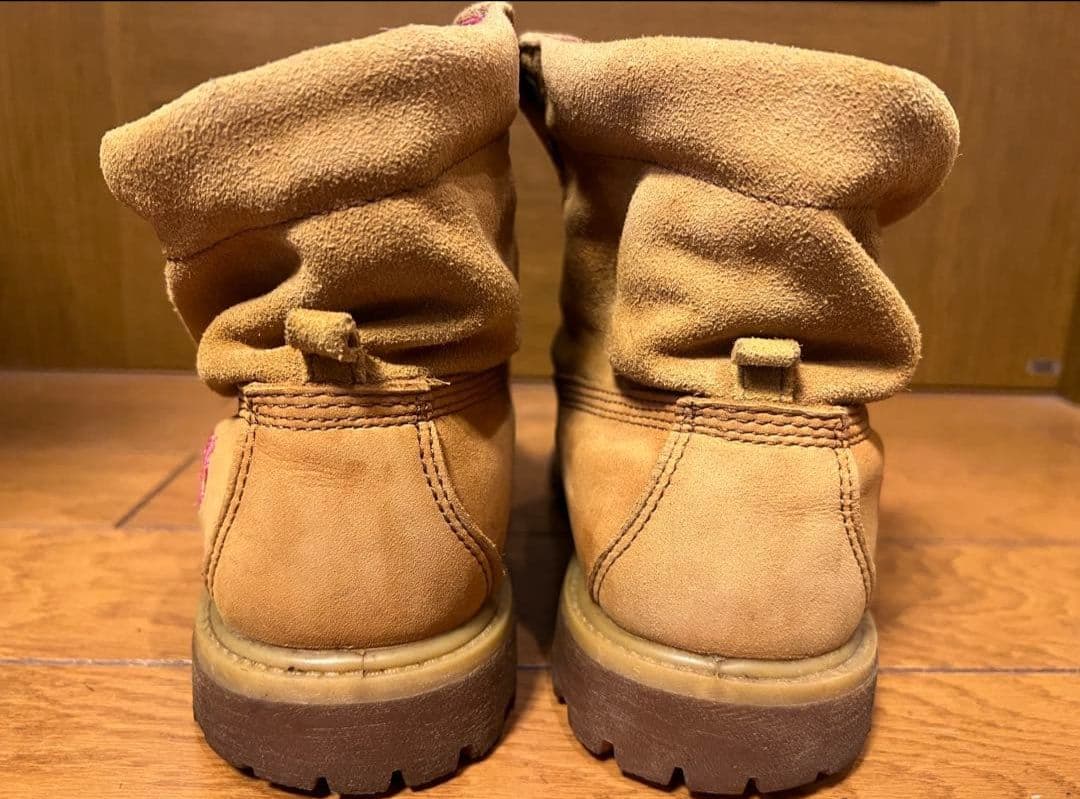 【2/28終了】Timberland ブーツ ロールトップ レディース 24.5