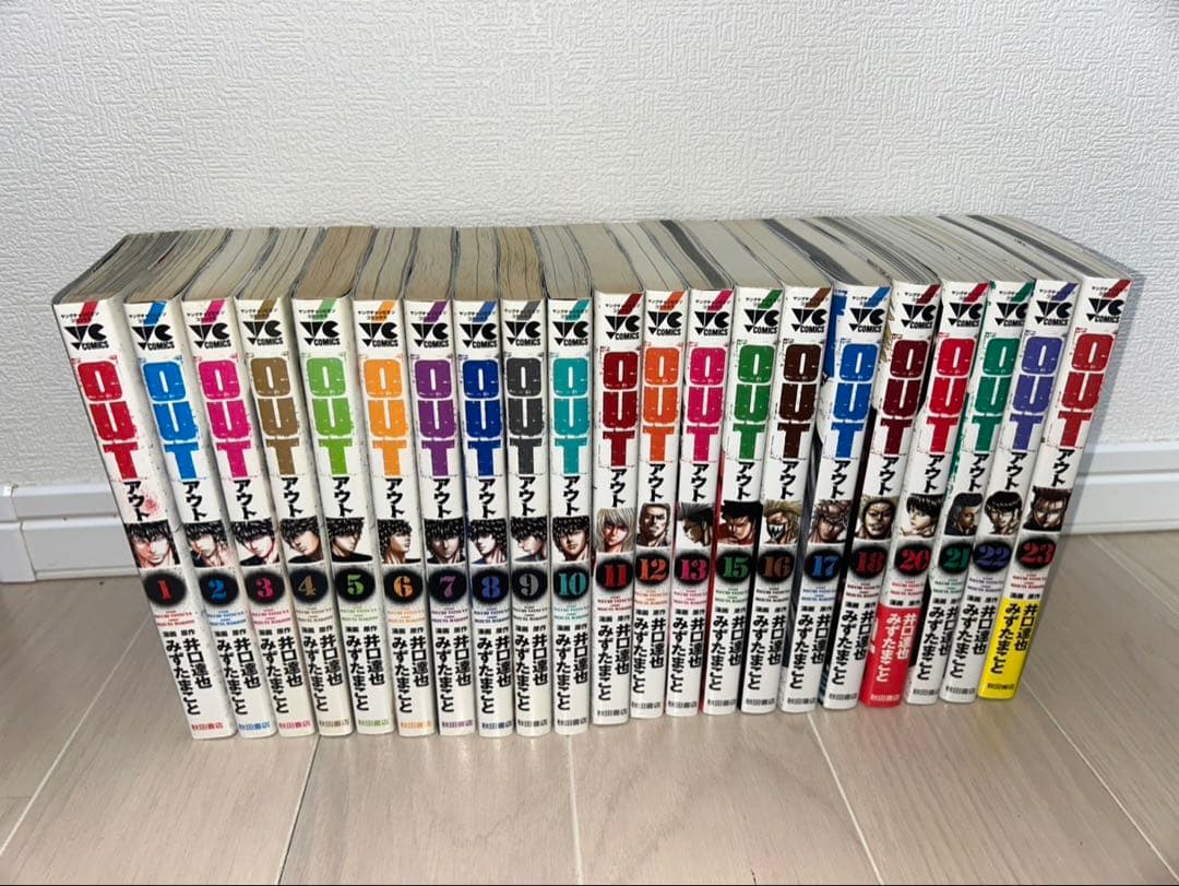 ONE PIECE・OUT等　漫画まとめ売り　説明文確認ください