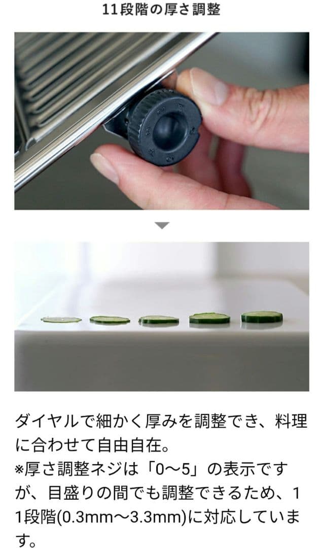 ROSLE レズレー アジャスタブル ステンレス スライサー