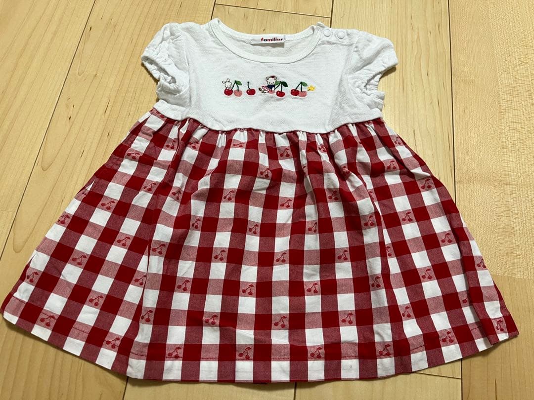 まとめ売り　familiar 他 ワンピース　7点セット　80サイズ