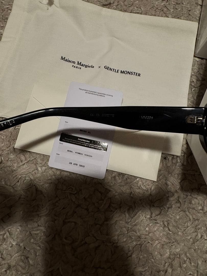 美品　Maison Margiela Gentle Monster サングラス