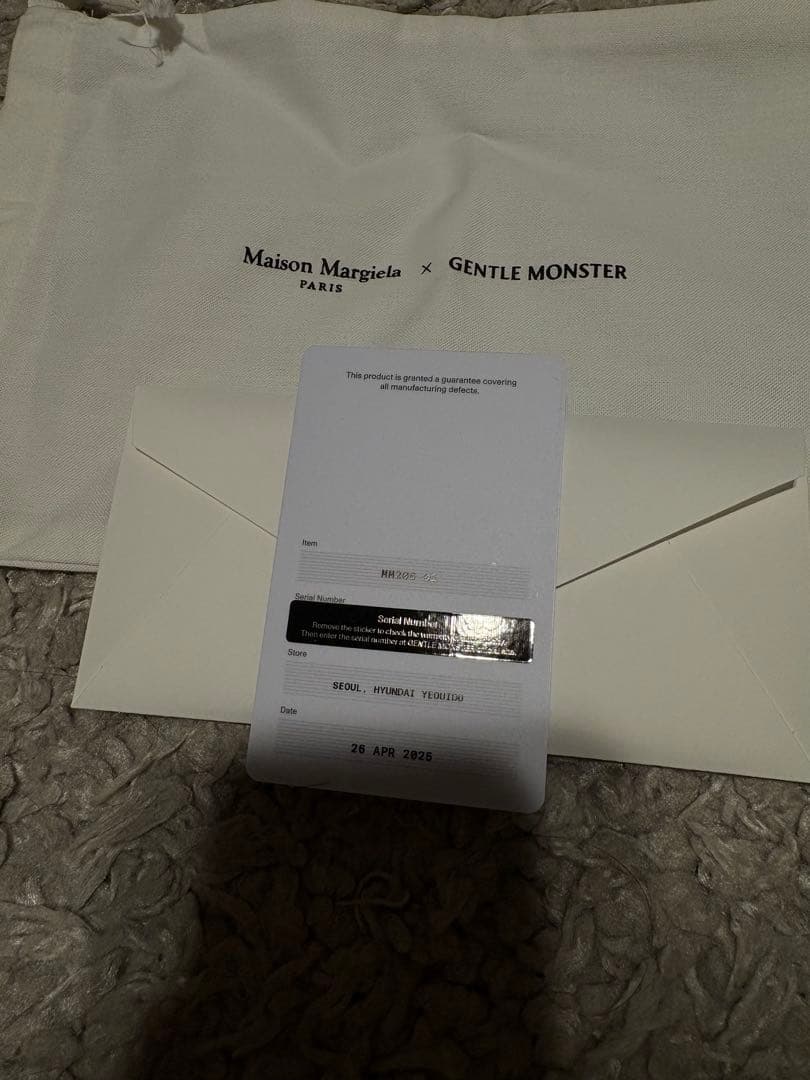 美品　Maison Margiela Gentle Monster サングラス
