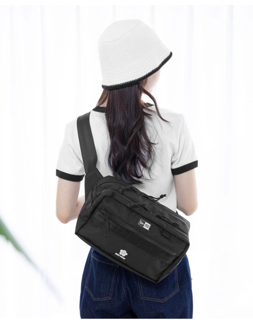 【新品 タグ付き】 MARY QUANT×NEW ERA スクエア ボディバッグ