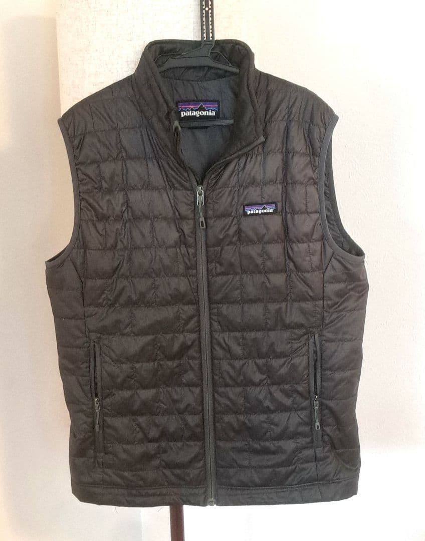 patagonia グレー ナノパフベストユニセックス