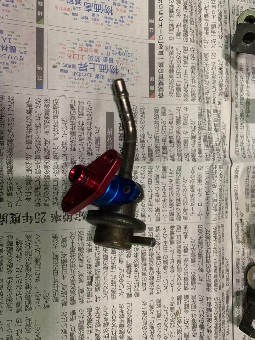 SR20DET デリバリーホース インジェクター　燃圧レギュレータ アダプター付