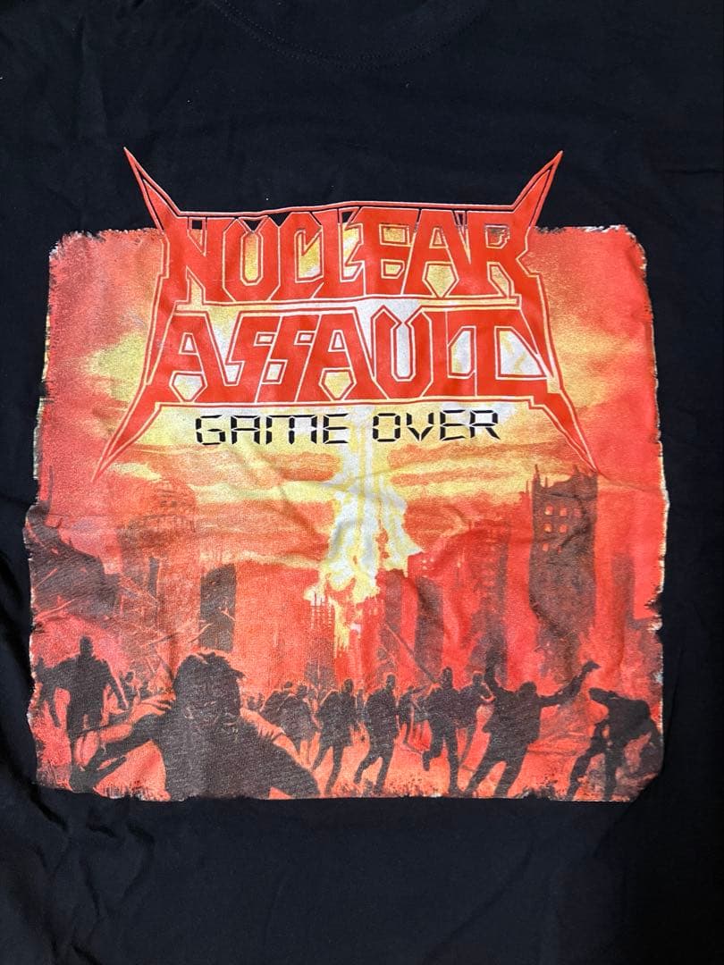 【美品】Nuclear Assault ゲームオーバー Tシャツ
